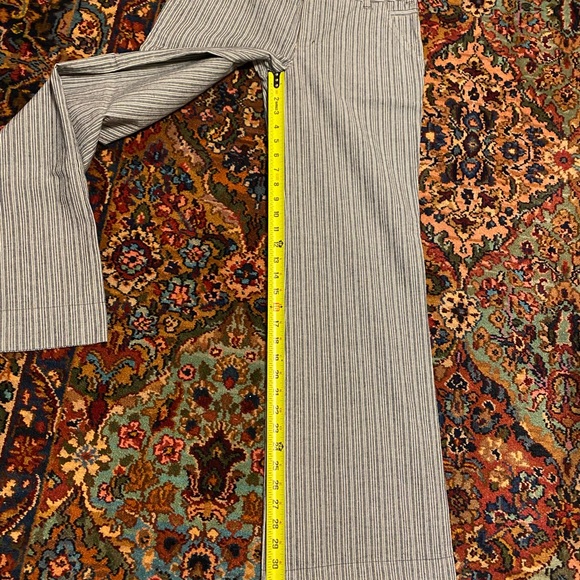 NWT Free People Pinstriped Flare Trousers size 4 - Picture 16 of 16